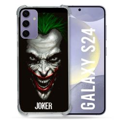 Coque Renforcée En Verre Trempé Compatible Magsafe Pour Samsung Galaxy S24 Joker Noir