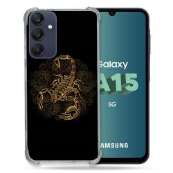 Coque Renforcée Pour Samsung Galaxy A15 4G / 5G Animal Scorpion Fresque