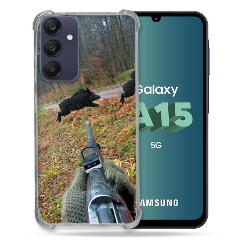 Coque Renforcée Pour Samsung Galaxy A15 4G / 5G Chasse Vision Tir