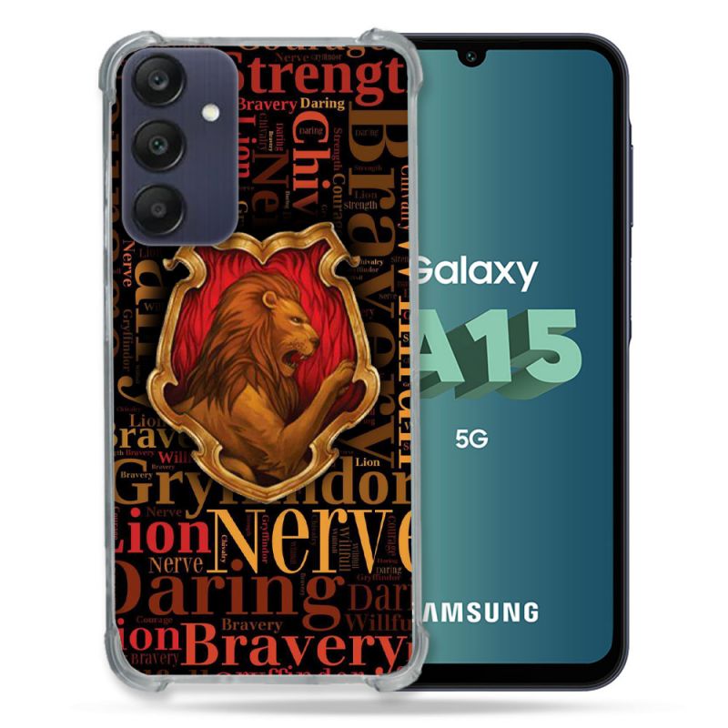 Coque Renforcée Pour Samsung Galaxy A15 4G / 5G Harry Potter Griffondor