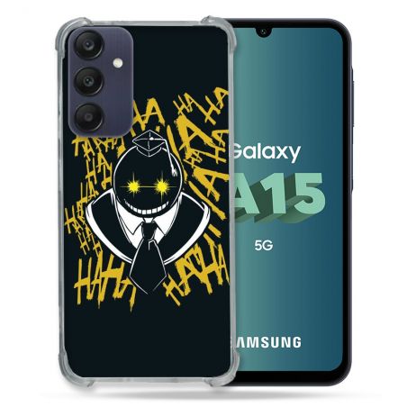 Coque Renforcée Pour Samsung Galaxy A15 4G / 5G Manga Assassination Classroom Kuro Noir