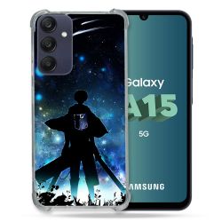 Coque Renforcée Pour Samsung Galaxy A15 4G / 5G Manga Attaque Titans Levi