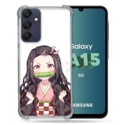 Coque Renforcée Pour Samsung Galaxy A15 4G / 5G Manga Demon Slayer Nezuko