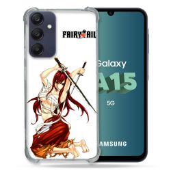 Coque Renforcée Pour Samsung Galaxy A15 4G / 5G Manga Fairy Tail Erza