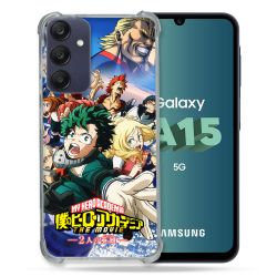 Coque Renforcée Pour Samsung Galaxy A15 4G / 5G Manga My Hero Academia Affiche