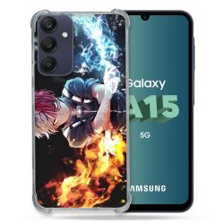 Coque Renforcée Pour Samsung Galaxy A15 4G / 5G Manga My Hero Academia Shoto