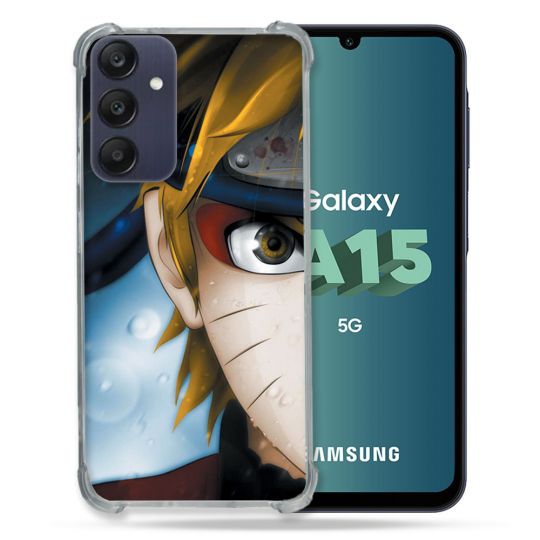 Coque Renforcée Pour Samsung Galaxy A15 4G / 5G Manga Naruto Blanc