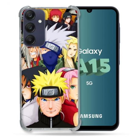 Coque Renforcée Pour Samsung Galaxy A15 4G / 5G Manga Naruto Team