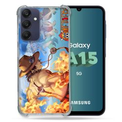 Coque Renforcée Pour Samsung Galaxy A15 4G / 5G Manga One Piece Ace Color