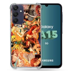 Coque Renforcée Pour Samsung Galaxy A15 4G / 5G Manga One Piece Nakama