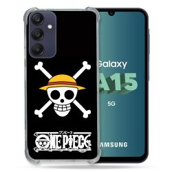 Coque Renforcée Pour Samsung Galaxy A15 4G / 5G Manga One Piece Tete de Mort