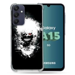 Coque Renforcée Pour Samsung Galaxy A15 4G / 5G Manga Tokyo Ghoul Kaneki Tag