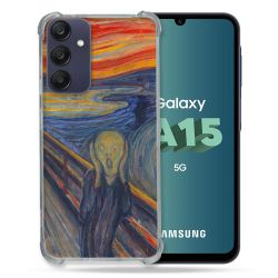 Coque Renforcée Pour Samsung Galaxy A15 4G / 5G Peinture Le Cri