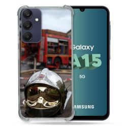 Coque Renforcée Pour Samsung Galaxy A15 4G / 5G Pompier Casque Camion