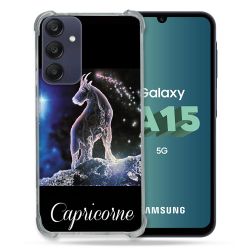 Coque Renforcée Pour Samsung Galaxy A15 4G / 5G Signe Zodiaque 2 Capricorne