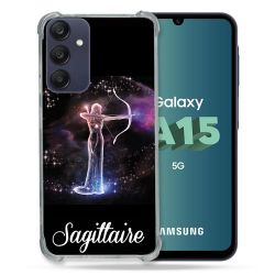 Coque Renforcée Pour Samsung Galaxy A15 4G / 5G Signe Zodiaque 2 Sagittaire