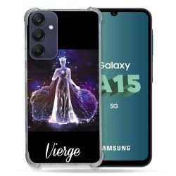 Coque Renforcée Pour Samsung Galaxy A15 4G / 5G Signe Zodiaque 2 Vierge