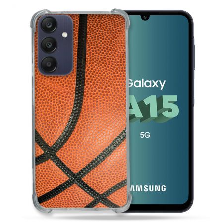 Coque Renforcée Pour Samsung Galaxy A15 4G / 5G Sport Ballon Basket