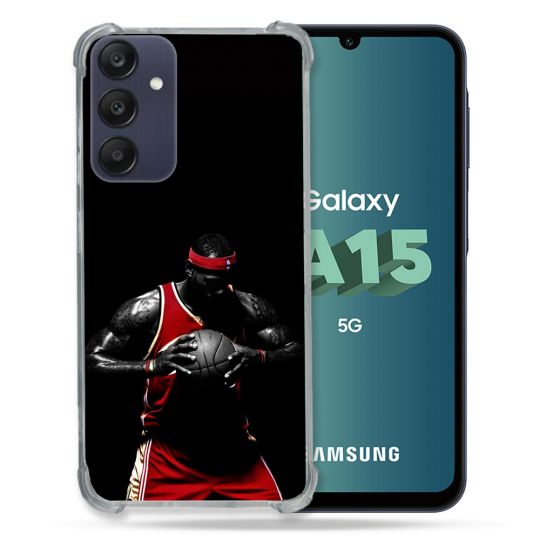 Coque Renforcée Pour Samsung Galaxy A15 4G / 5G Sport Basketeur