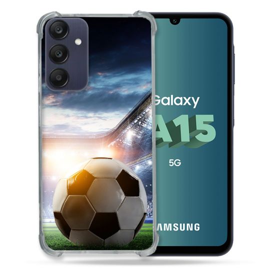 Coque Renforcée Pour Samsung Galaxy A15 4G / 5G Sport Football Stade