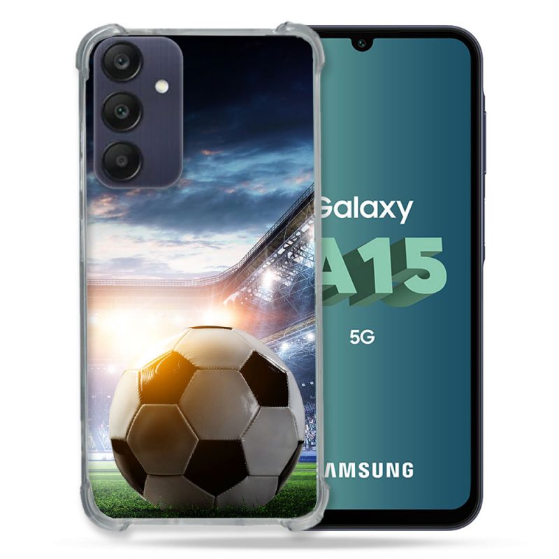 Coque Renforcée Pour Samsung Galaxy A15 4G / 5G Sport Football Stade