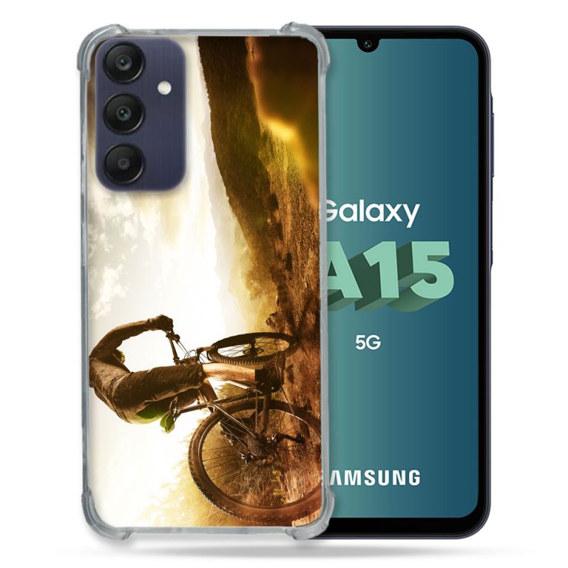 Coque Renforcée Pour Samsung Galaxy A15 4G / 5G Sport VTT Soleil