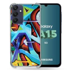 Coque Renforcée Pour Samsung Galaxy A15 4G / 5G Street Art Graf Color