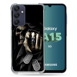Coque Renforcée Pour Samsung Galaxy A15 4G / 5G Tete de Mort Your Next