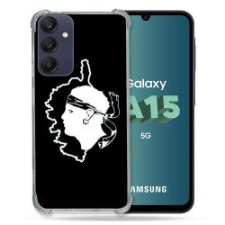 Coque Renforcée Pour Samsung Galaxy A15 4G / 5G Voyage Corse Noir