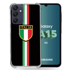 Coque Renforcée Pour Samsung Galaxy A15 4G / 5G Voyage Italie 3 Noir