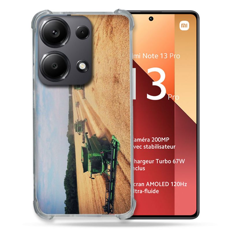 Coque Renforcé Pour Xiaomi Redmi Note 13 Pro 4G Agriculture Moissonneuse