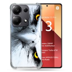 Coque Renforcé Pour Xiaomi Redmi Note 13 Pro 4G Animal Aigle Royal Blanc