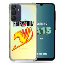 Coque Renforcée Transparente Pour Samsung Galaxy A15 4G / 5G Fairy Tail