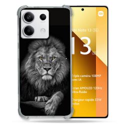Coque Renforcée Pour Xiaomi Redmi Note 13 5G Animal Lion Majestueux