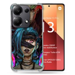 Coque Renforcé Pour Xiaomi Redmi Note 13 Pro 4G Arcane Jynx Bleu