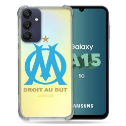 Coque Renforcée Transparente Pour Samsung Galaxy A15 4G / 5G Olympique Marseille OM