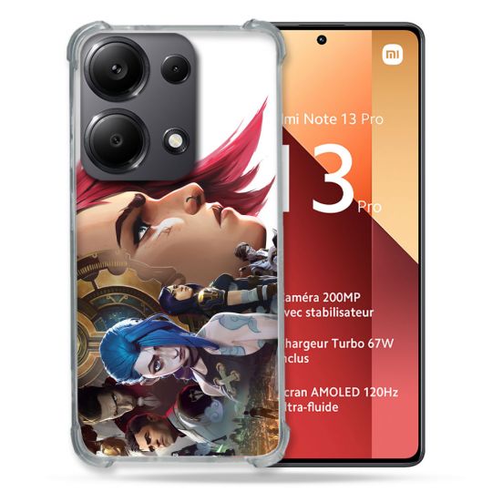 Coque Renforcé Pour Xiaomi Redmi Note 13 Pro 4G Arcane Jynx Sœur