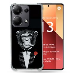 Coque Renforcé Pour Xiaomi Redmi Note 13 Pro 4G Decale Singe Mafia