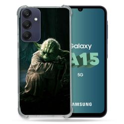 Coque Renforcée Pour Samsung Galaxy A15 4G / 5G Star Wars - Yoda sombre