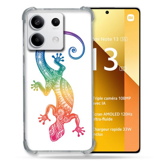 Coque Renforcée Pour Xiaomi Redmi Note 13 5G Animal Salamandre Color