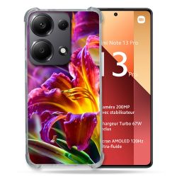 Coque Renforcé Pour Xiaomi Redmi Note 13 Pro 4G Fleur Lys Color