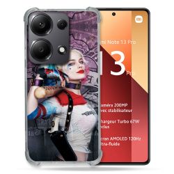 Coque Renforcé Pour Xiaomi Redmi Note 13 Pro 4G Harley Quinn Batte