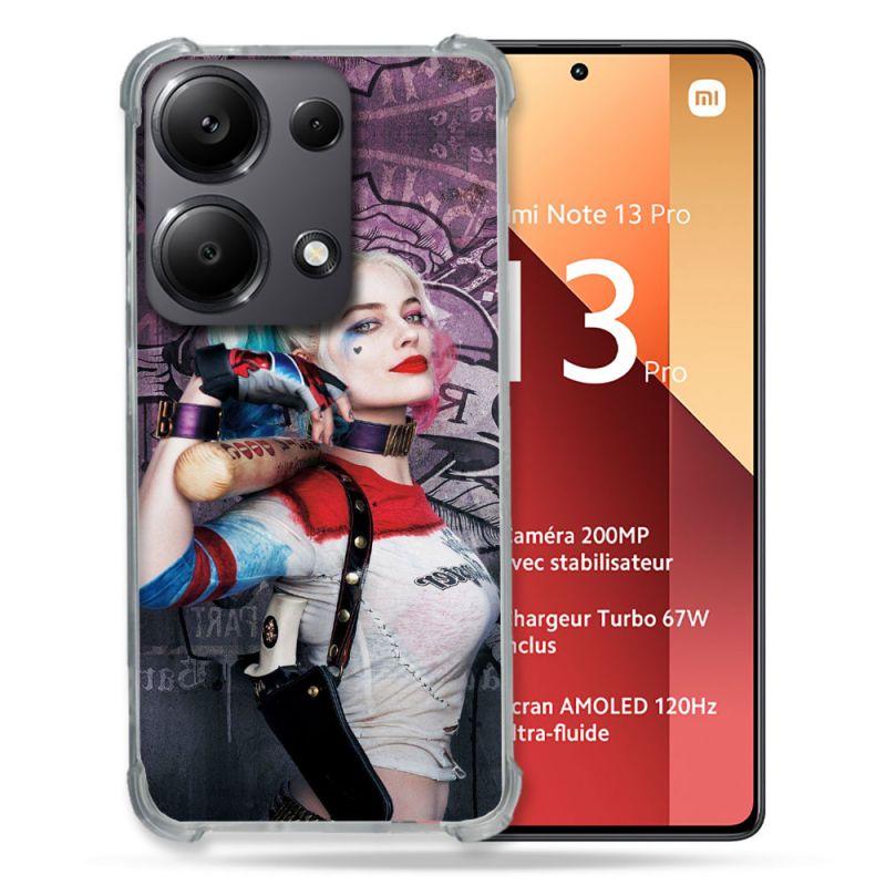 Coque Renforcé Pour Xiaomi Redmi Note 13 Pro 4G Harley Quinn Batte