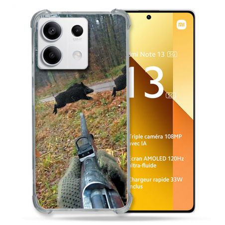 Coque Renforcée Pour Xiaomi Redmi Note 13 5G Chasse Vision Tir