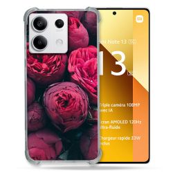 Coque Renforcée Pour Xiaomi Redmi Note 13 5G Fleur Pivoine