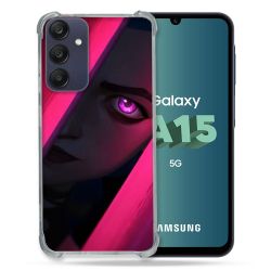 Coque Renforcée Pour Samsung Galaxy A15 4G / 5G Arcane Jynx Rose