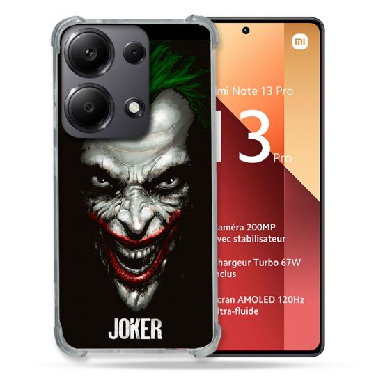 Coque Renforcé Pour Xiaomi Redmi Note 13 Pro 4G Joker Noir