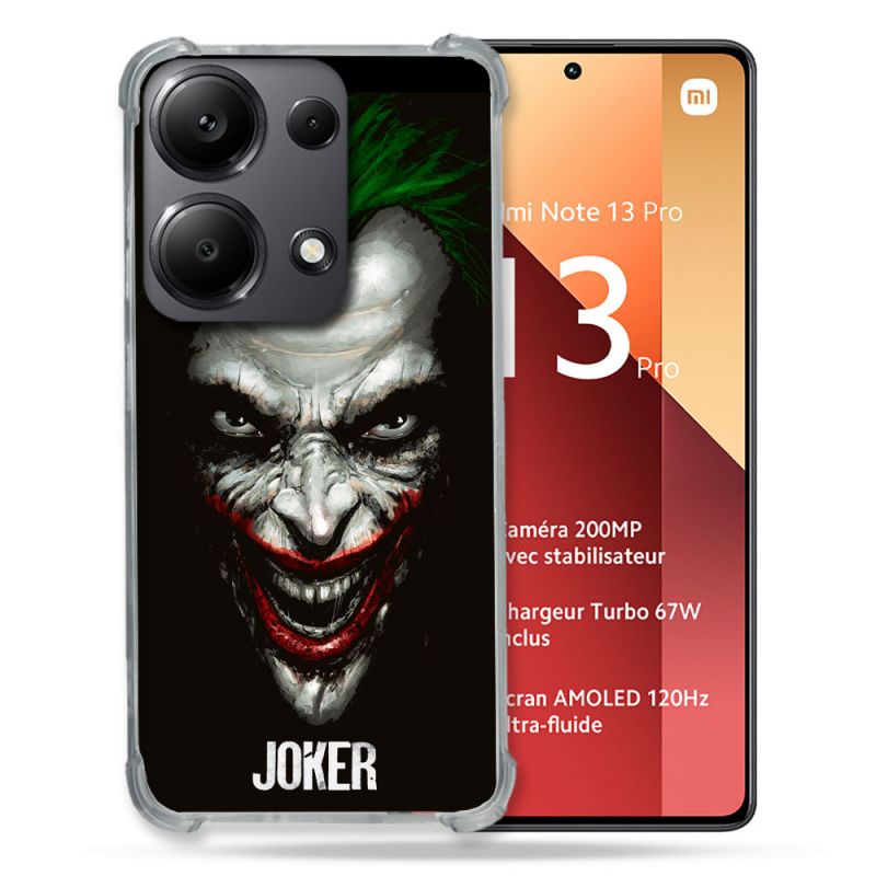 Coque Renforcé Pour Xiaomi Redmi Note 13 Pro 4G Joker Noir