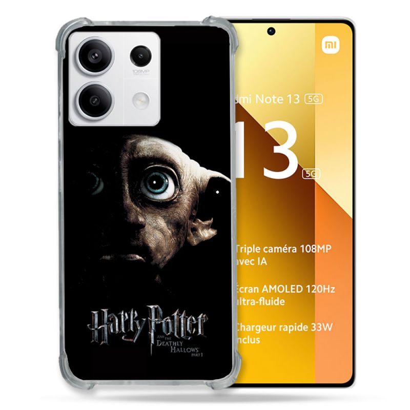 Coque Renforcée Pour Xiaomi Redmi Note 13 5G Harry Potter Hollows Dobby