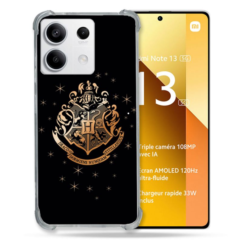 Coque Renforcée Pour Xiaomi Redmi Note 13 5G Harry Potter Poudlard